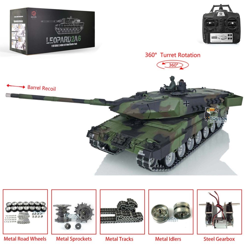 HENG LONG Tanque RC 1/16 7.0 L - Home Automation Tutorial avaliação e preço