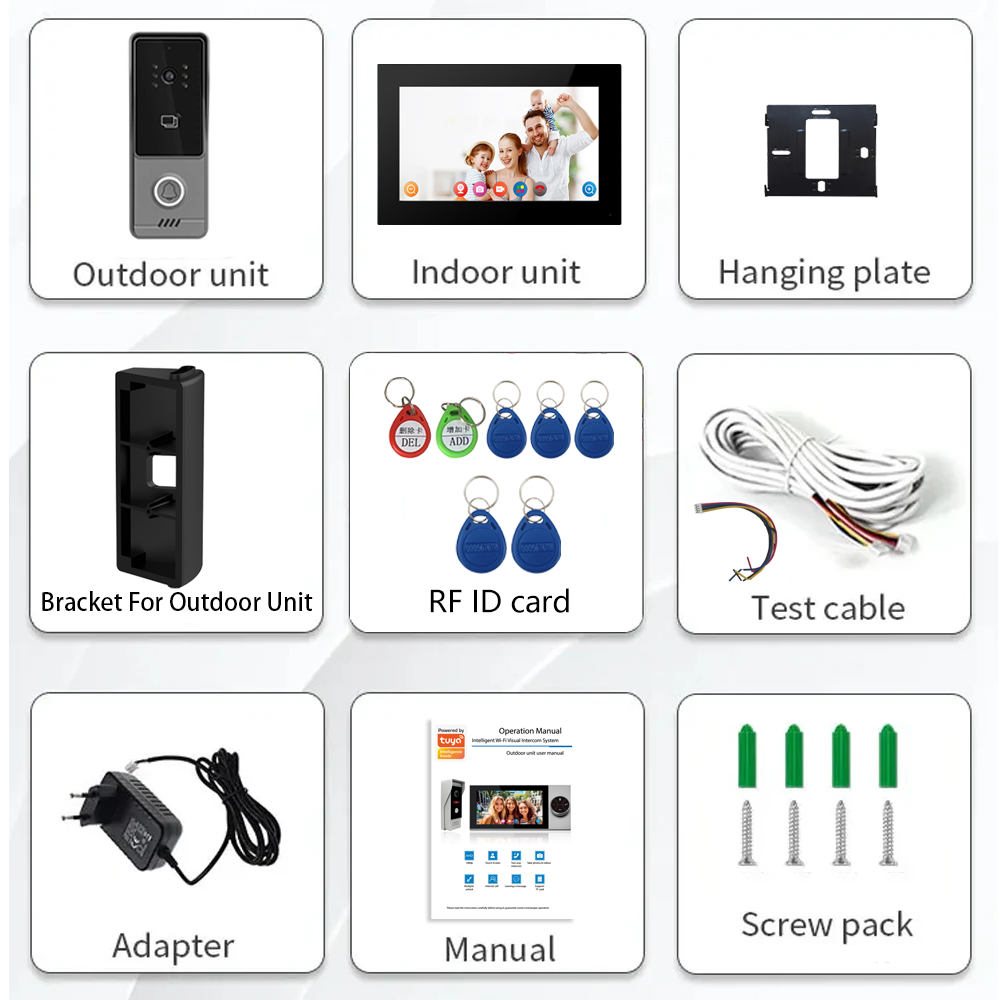 Kit de Intercomunicador Inteli - Smart Doorbell Wired avaliação e preço