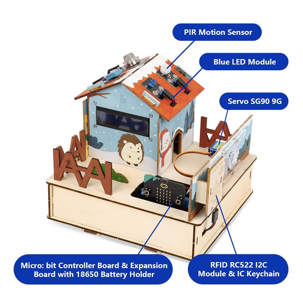 Kit de Aprendizado ACEBOTT Mic - Diy Home Automation System avaliação e preço