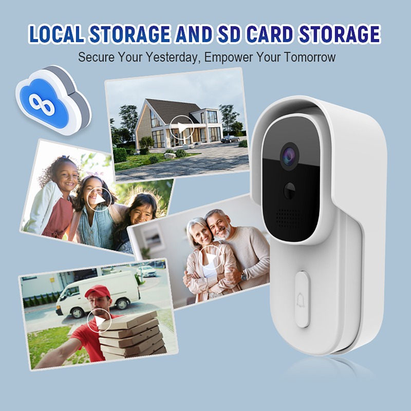 Intercomunicador de Vídeo e Áu - Smart Doorbell Wired avaliação e preço